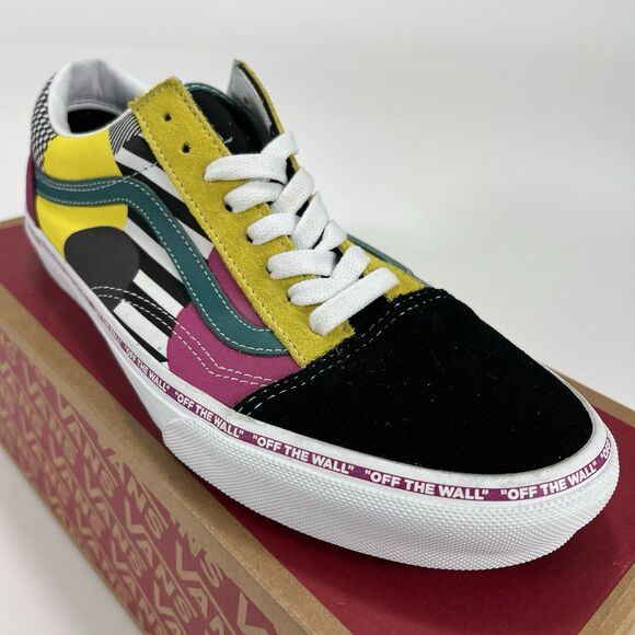 Vans Old Skool Juxtapose Shoes Mens 9 Womens 10.5 Open Box Never Worn Skater - Picture 3 of 13